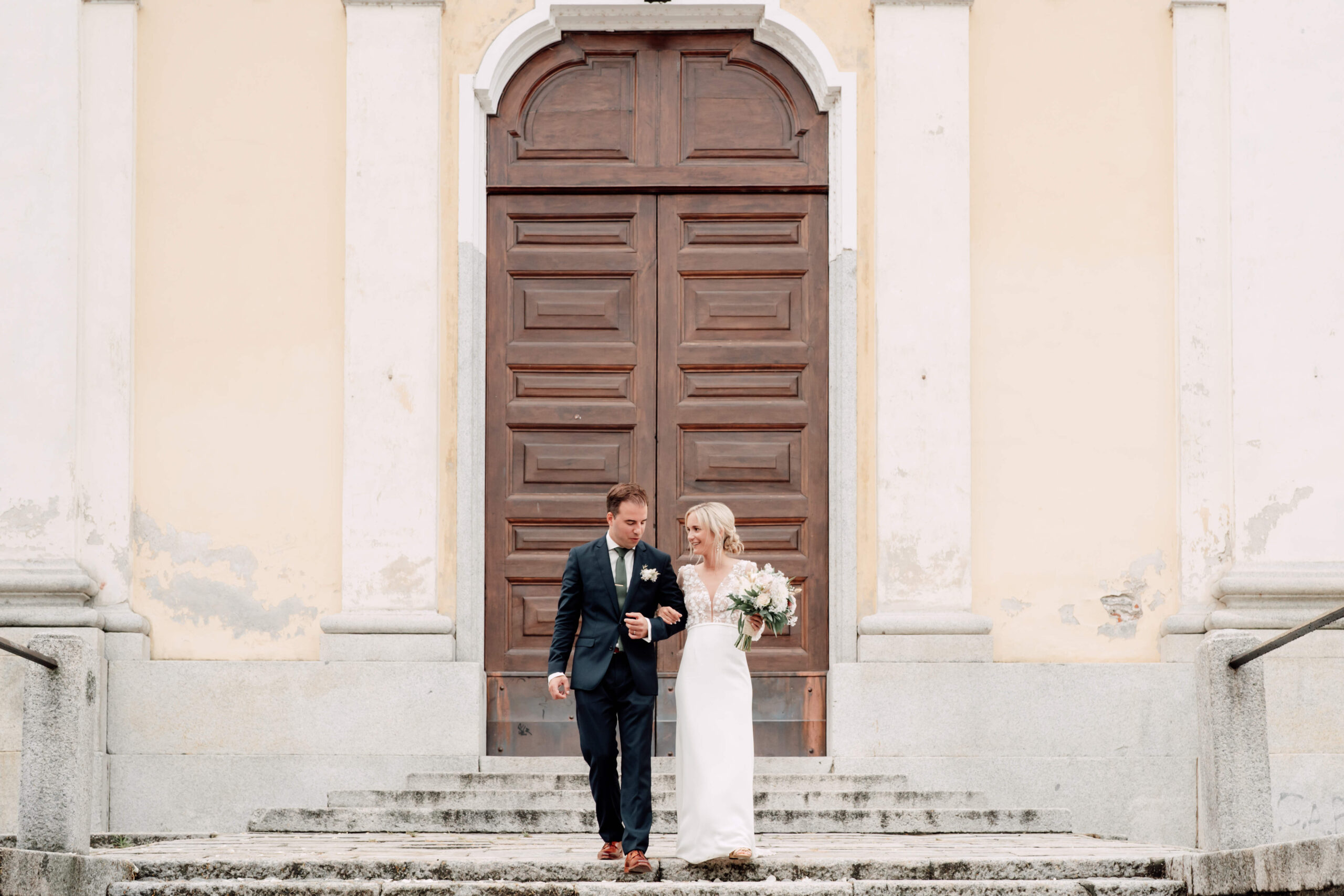 Un mariage de contes de fée au bord du lac Majeur